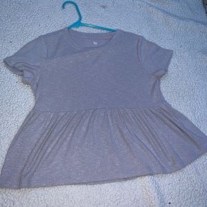 SO Gray Blouse